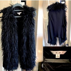 CAbi #929 Infinite Vest Faux Fur